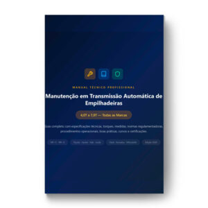 Manutenção em Transmissão Automática de Empilhadeiras (4.0T a 7.0T)